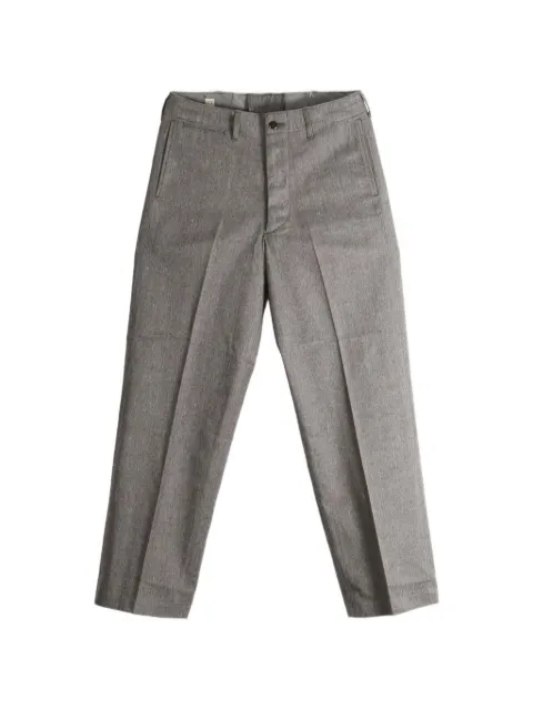 TAIGA TAKAHASHI Lot. 201 pressed-crease straight-leg trousers