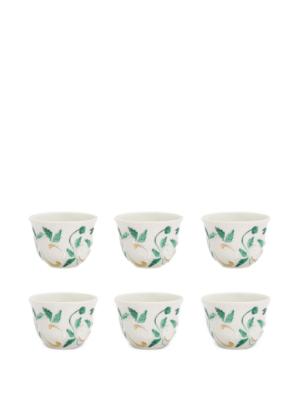 VILLARI Arabic coffee cups (set of six) - Blanc