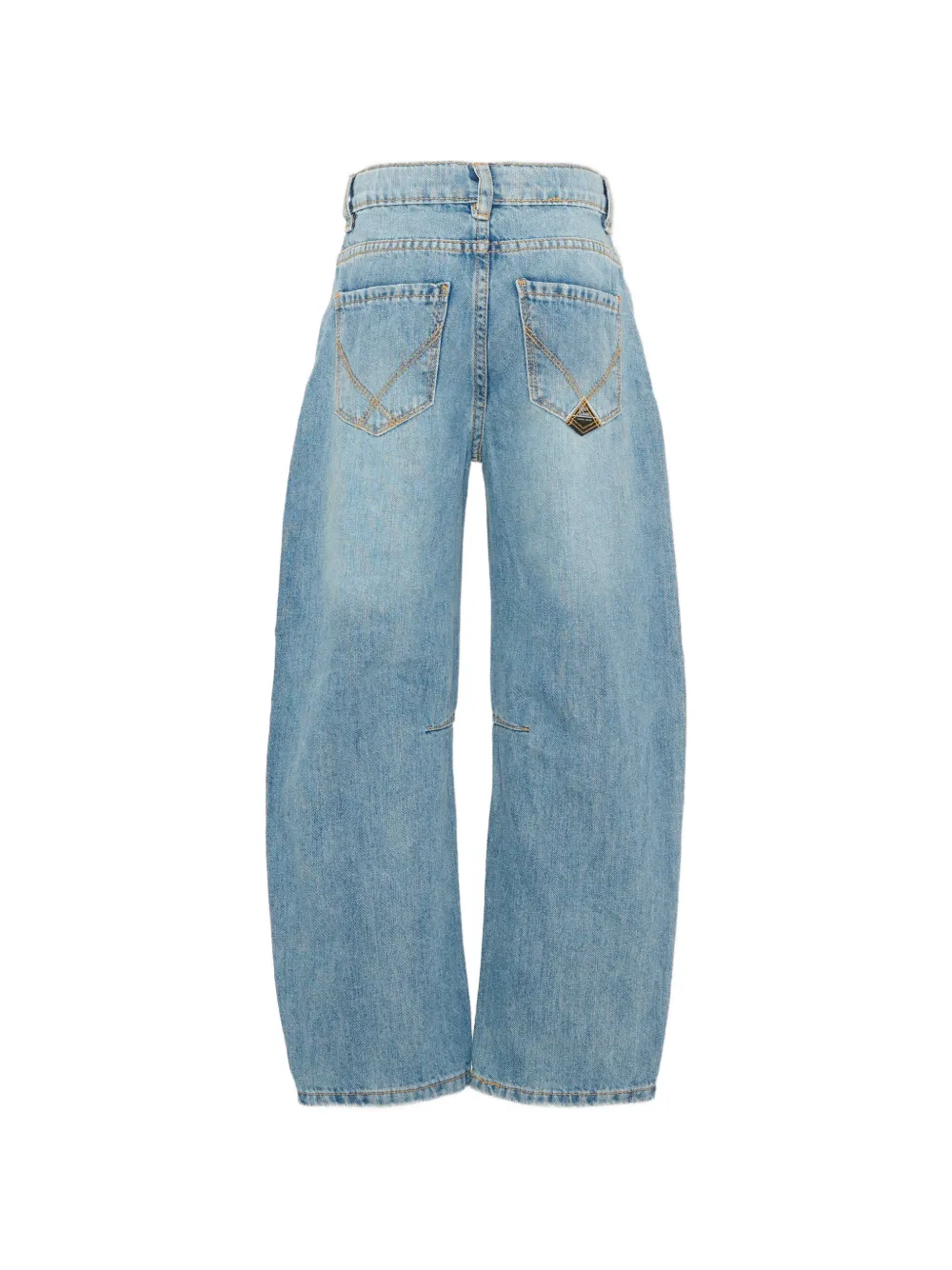 Roy Rogers Kids Jeans met wijde pijpen Blauw