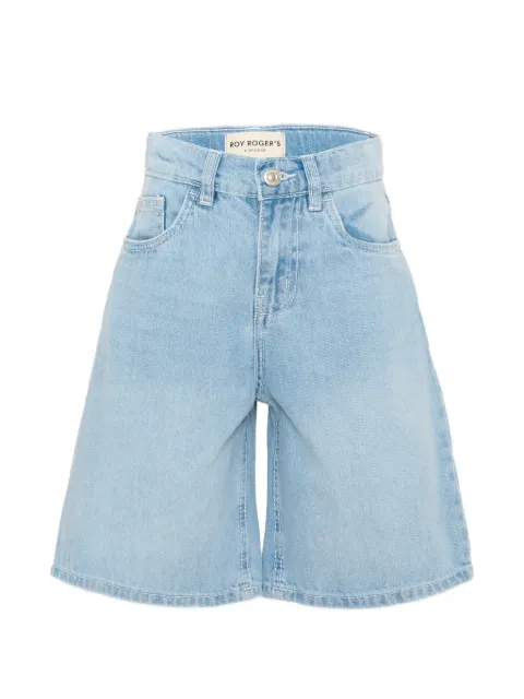 Roy Rogers Kids Shorts denim con applicazione