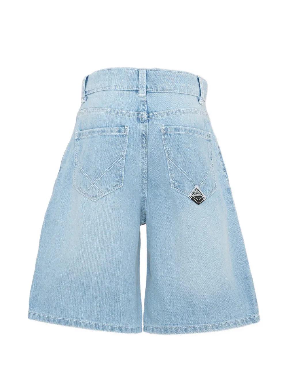 Roy Rogers Kids Spijkershorts met logopatch Blauw