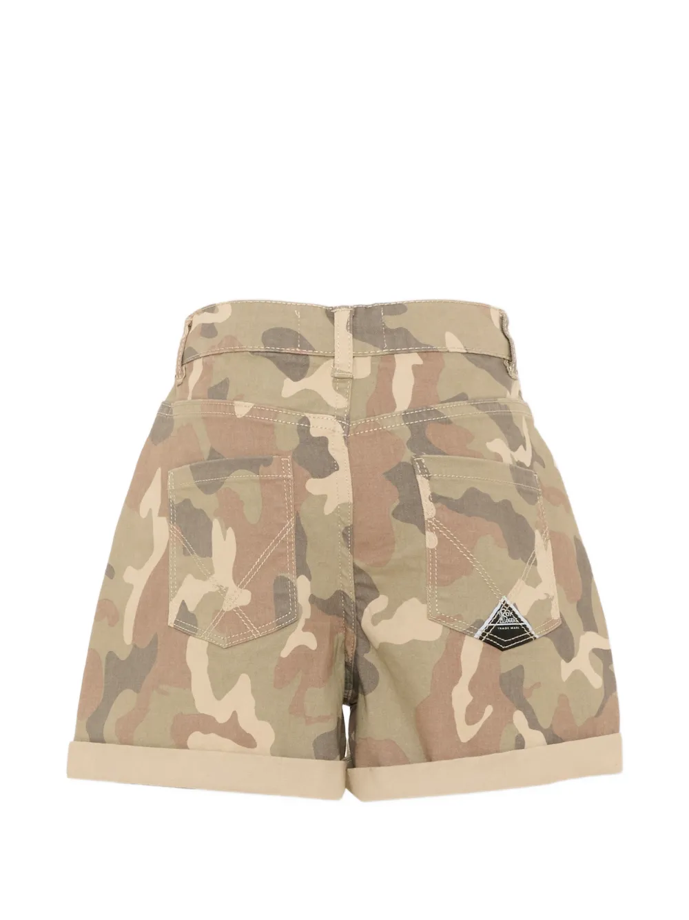 Roy Rogers Kids Shorts met camouflageprint Groen