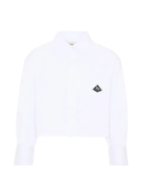 Roy Rogers Kids logo-patch cropped shirt