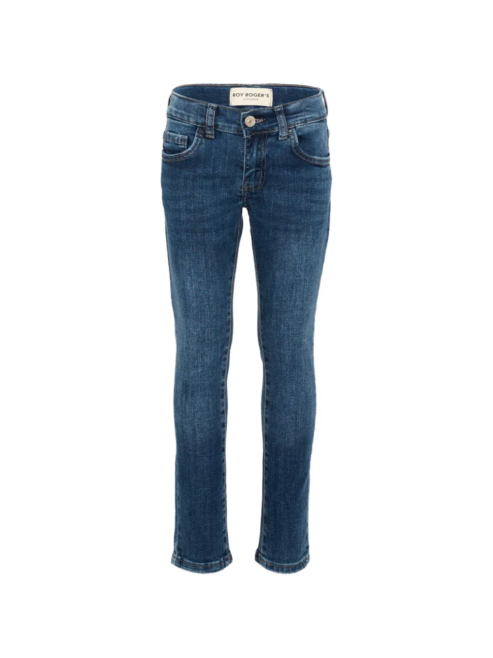 Roy Rogers Kids faded-effect jeans - Blu