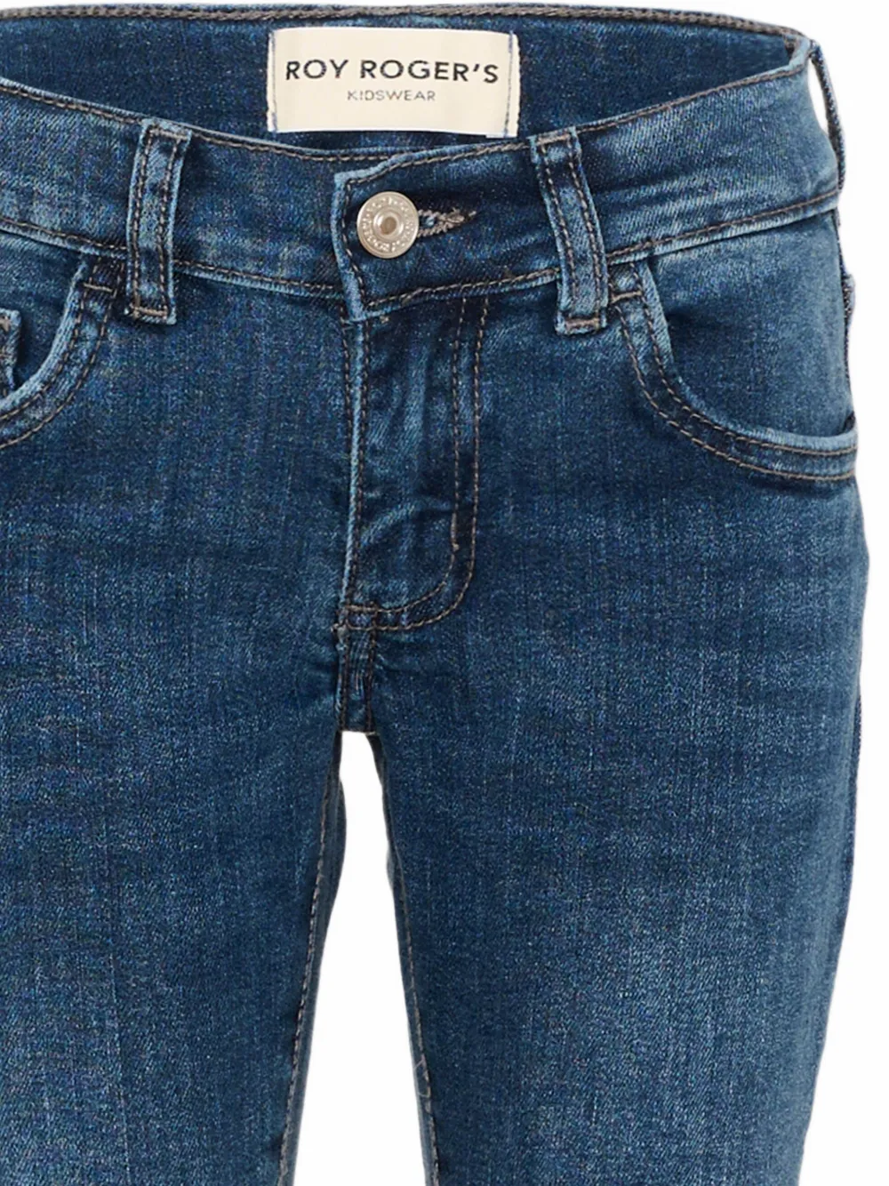 Roy Rogers Kids Jeans met vervaagd effect Blauw