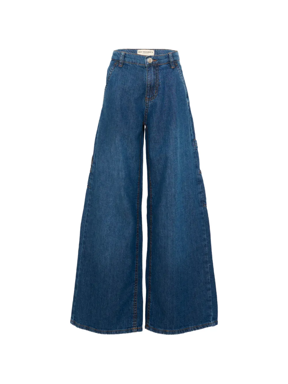 Roy Rogers Kids Jeans met wijde pijpen Blauw