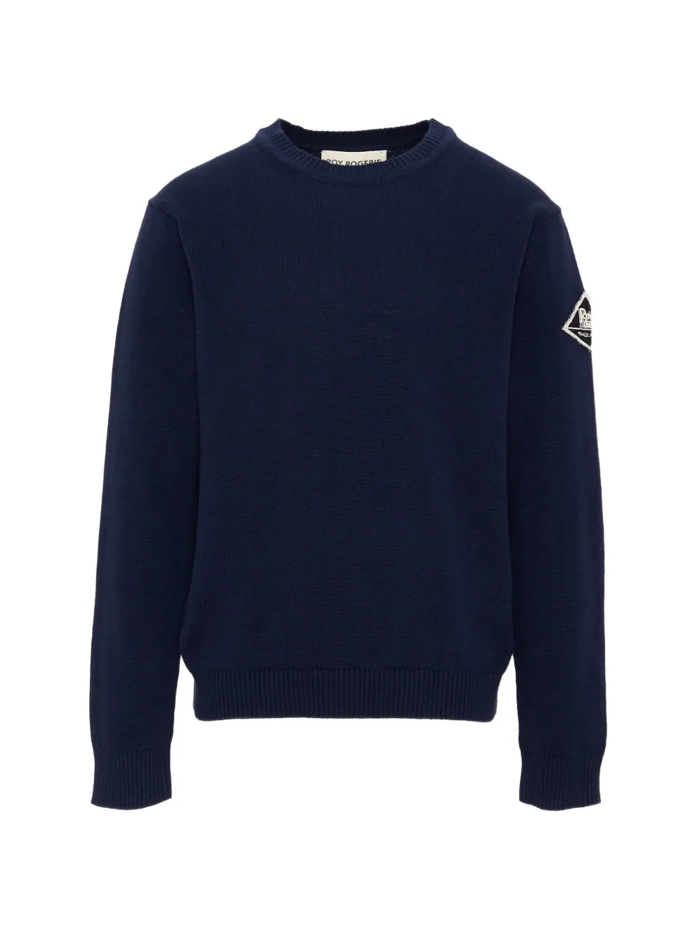 Roy Rogers Kids logo-patch sweater - Blu