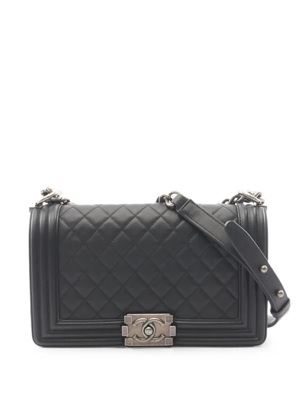 CHANEL Pre-Owned 2019 Boy Chanel shoulder bag - Schwarz