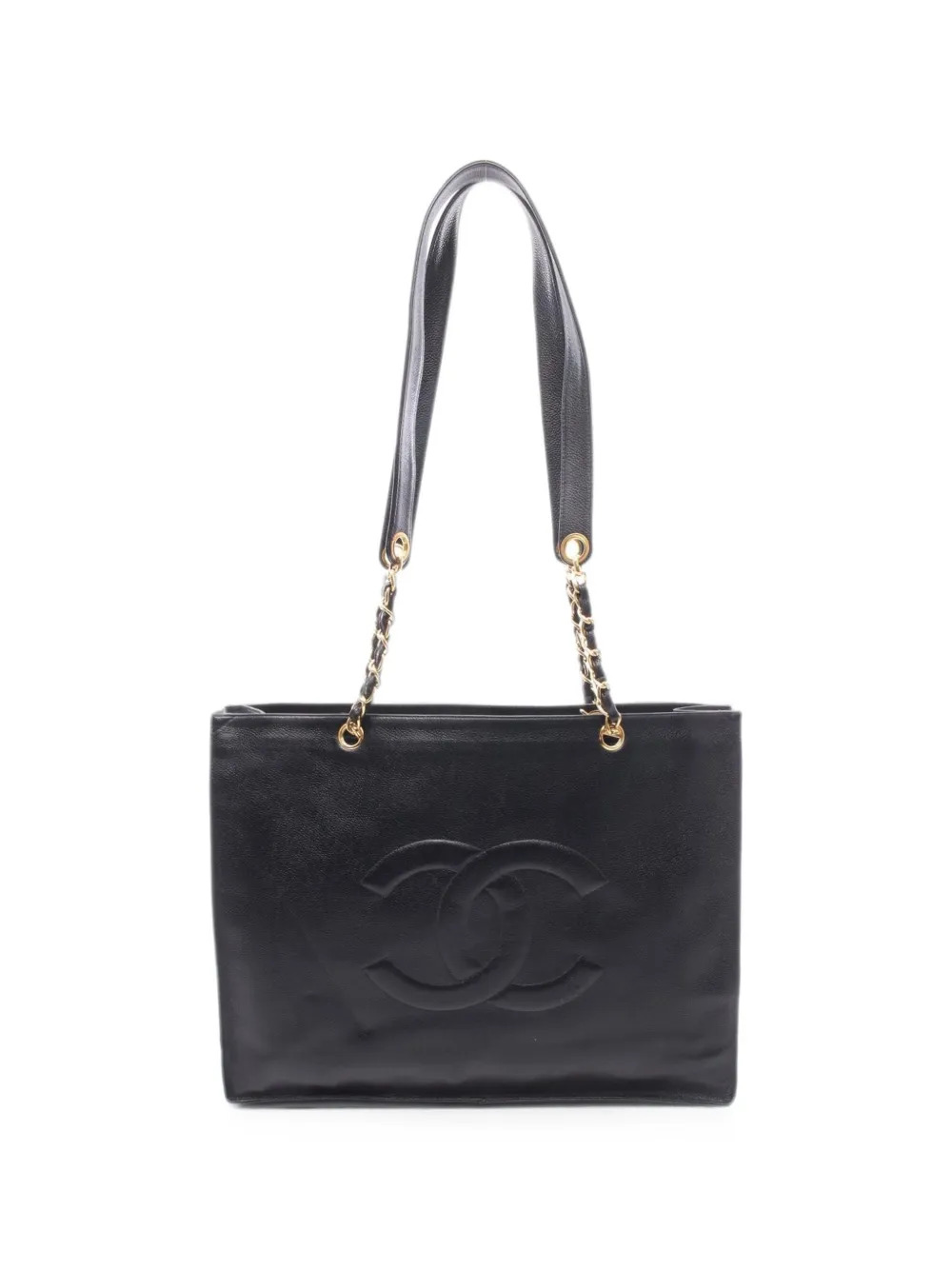 CHANEL Pre-Owned 1996-1997 Big Coco tote bag - Schwarz