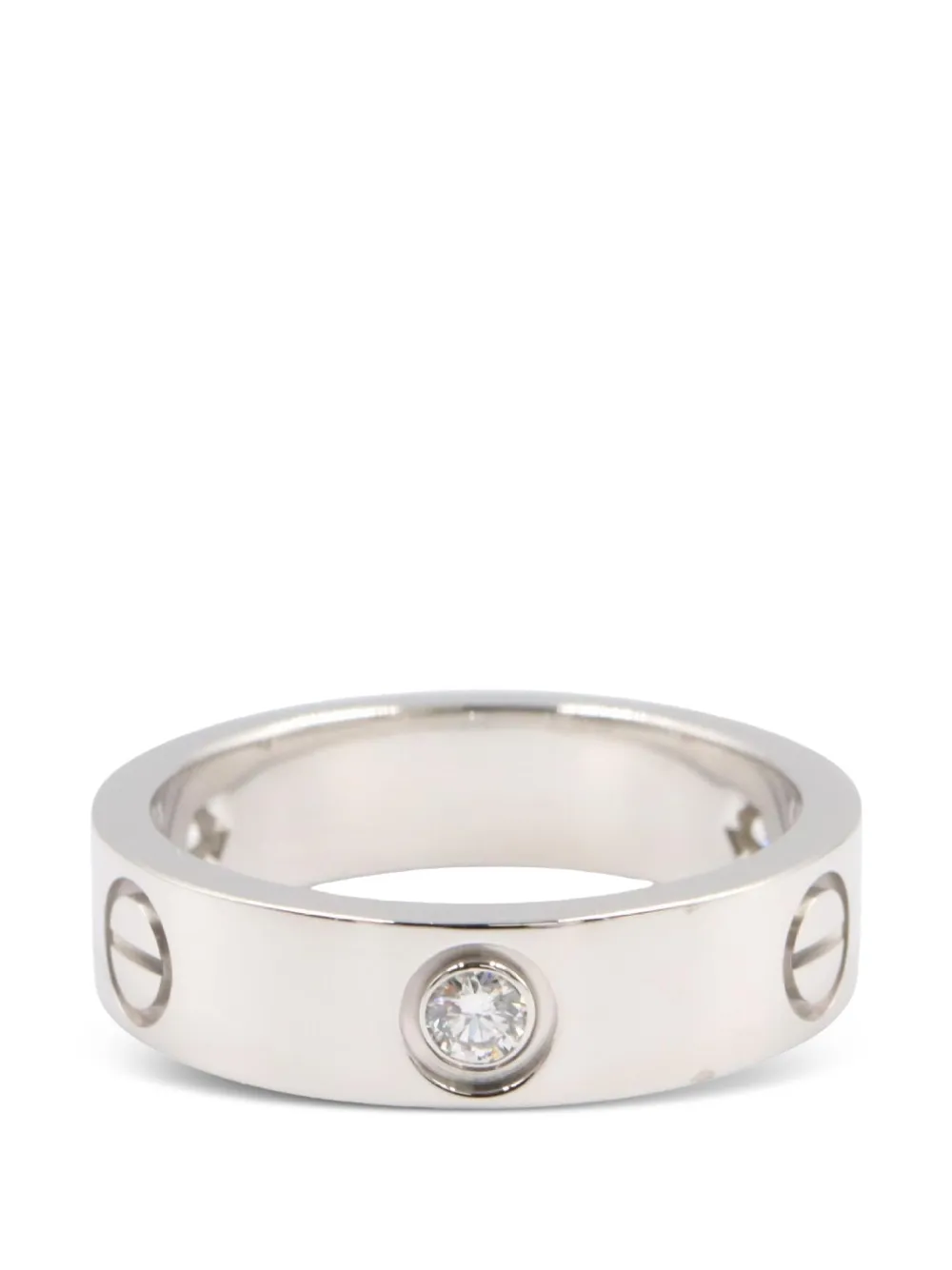 Cartier 2010s Love diamond ring - Argento