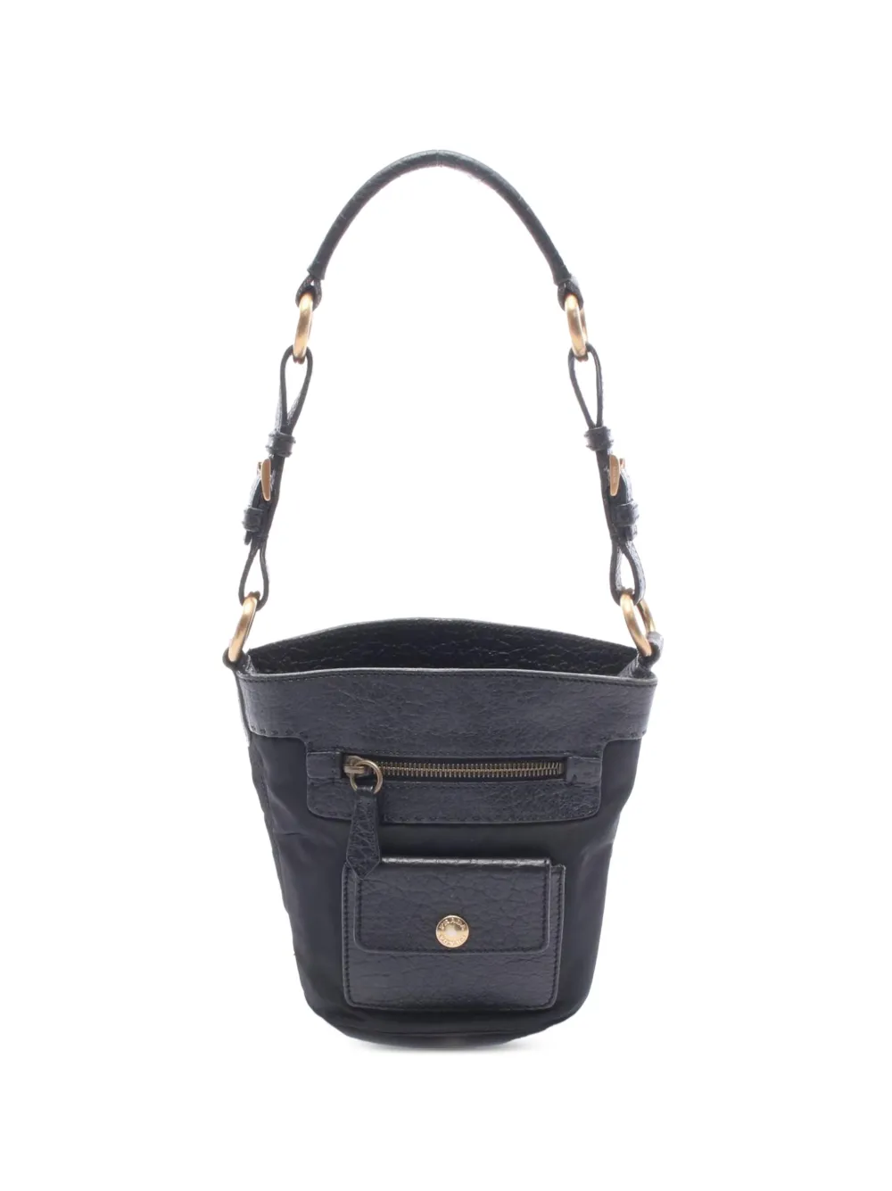 Prada Pre-Owned 2000s triangle logo handbag - Nero