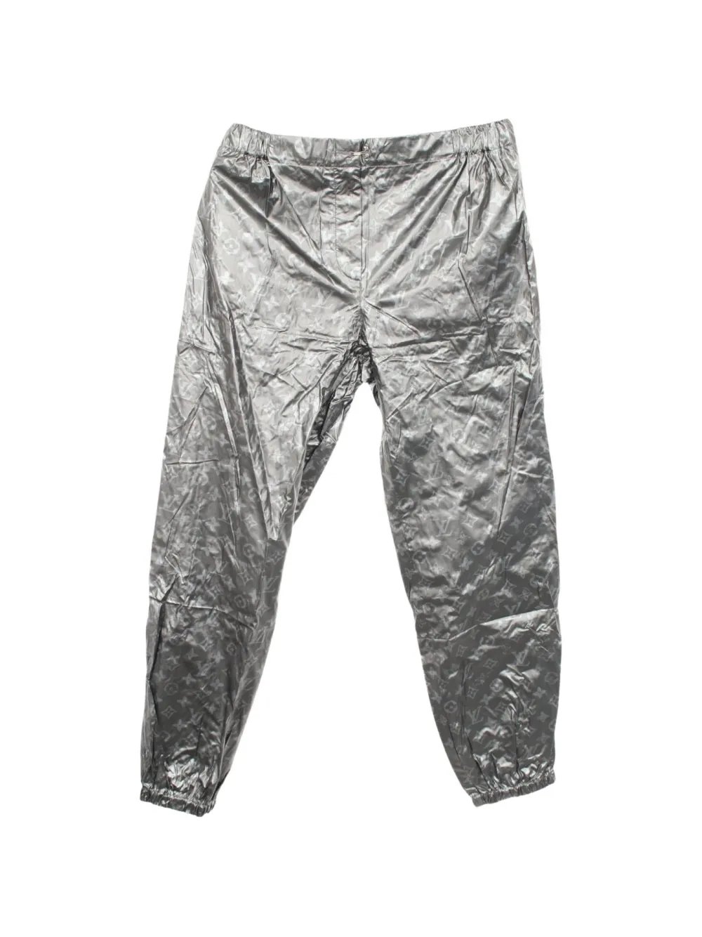 Louis Vuitton Pre-Owned pantalon à motif monogrammé (années 2010) - Gris