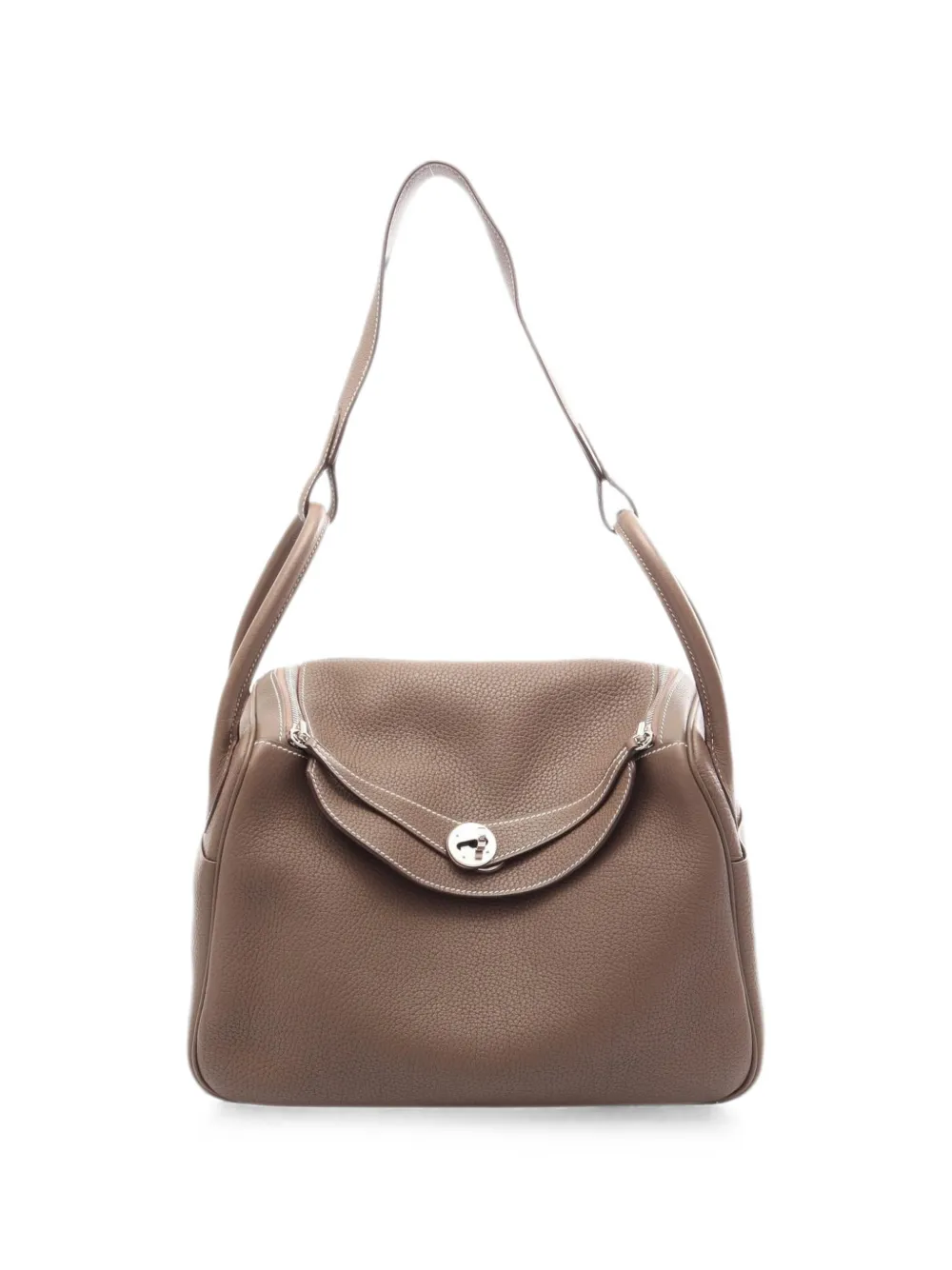 Hermès Pre-Owned 2016 30 Lindy shoulder bag - Marrone