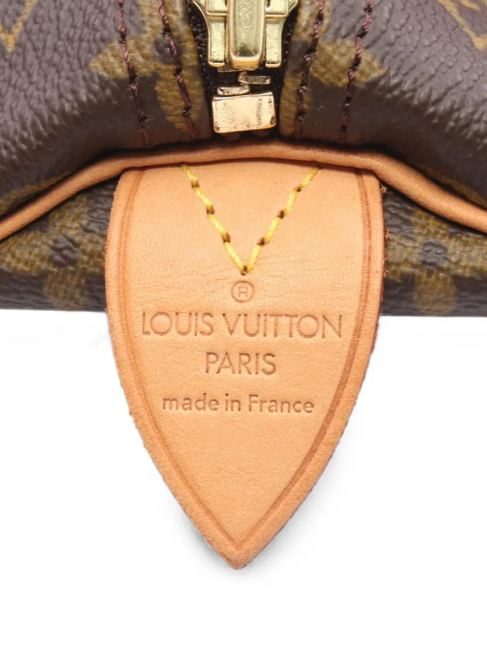 Louis Vuitton Pre-Owned 2001 30 Speedy shopper met monogram Bruin
