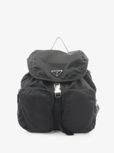 Prada Pre-Owned 2010s Tessuto buckle backpack