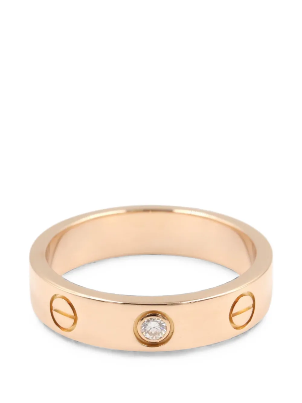 Cartier 2010s mini Love diamond ring - Rosa