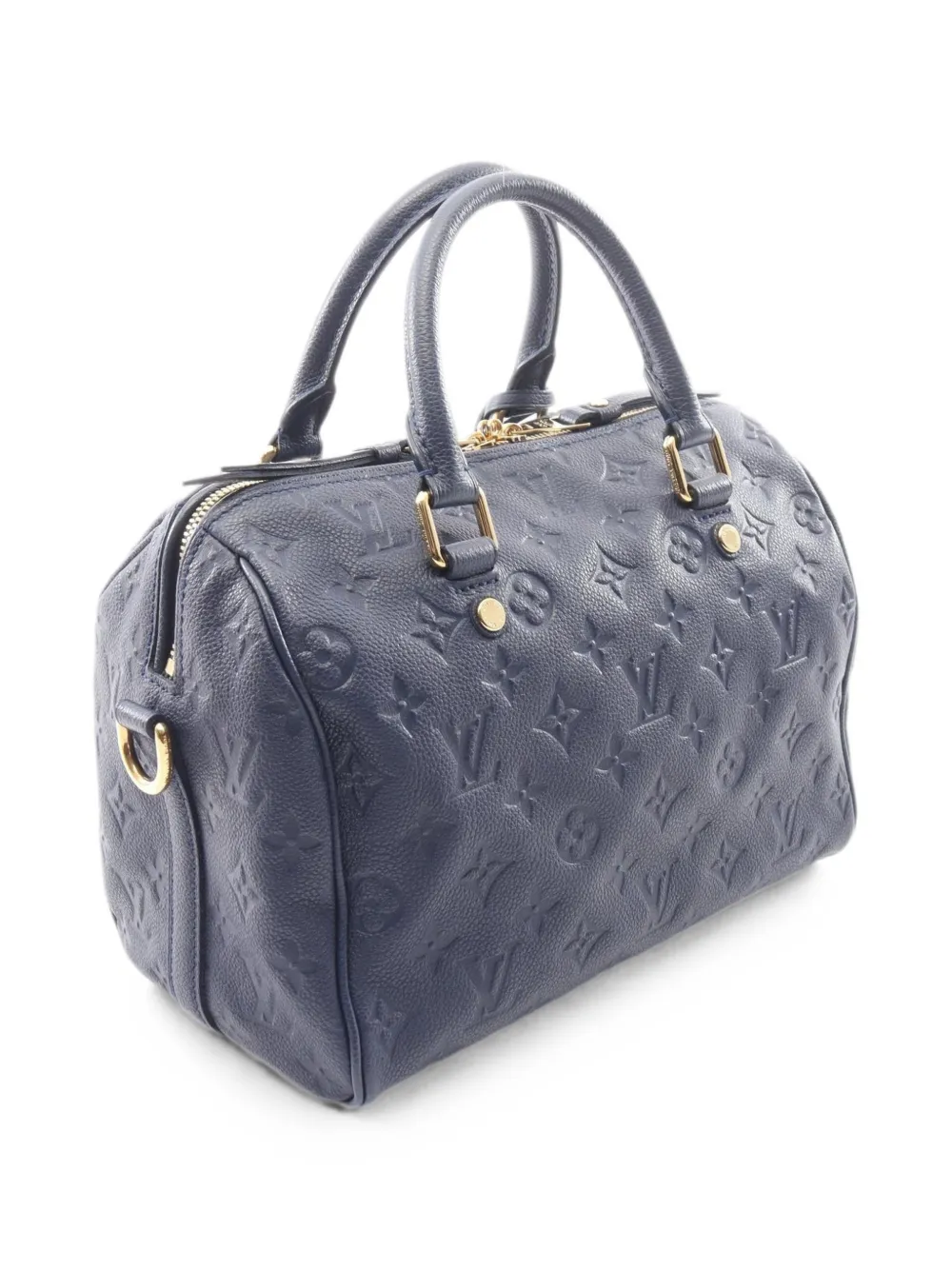 Louis Vuitton Pre-Owned 2012 25 Monogram Empreinte Speedy Bandouliere 2Way shopper Blauw