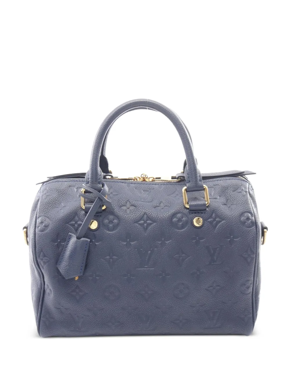Louis Vuitton Pre-Owned 2012 25 Monogram Empreinte Speedy Bandouliere 2Way shopper Blauw