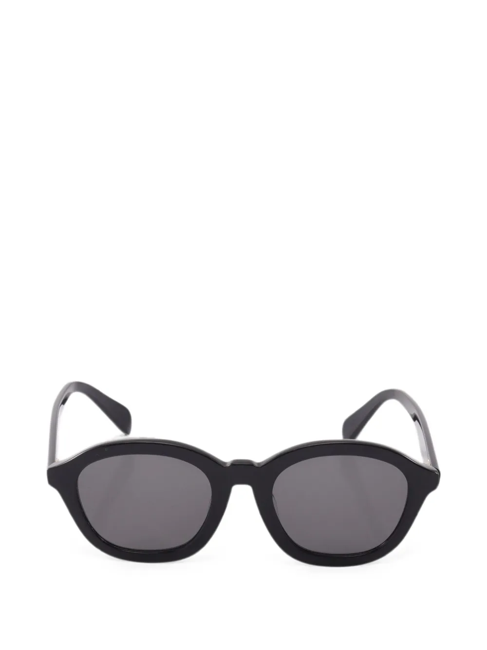 Celine Pre-Owned 2010s geometric-frame sunglasses - Schwarz
