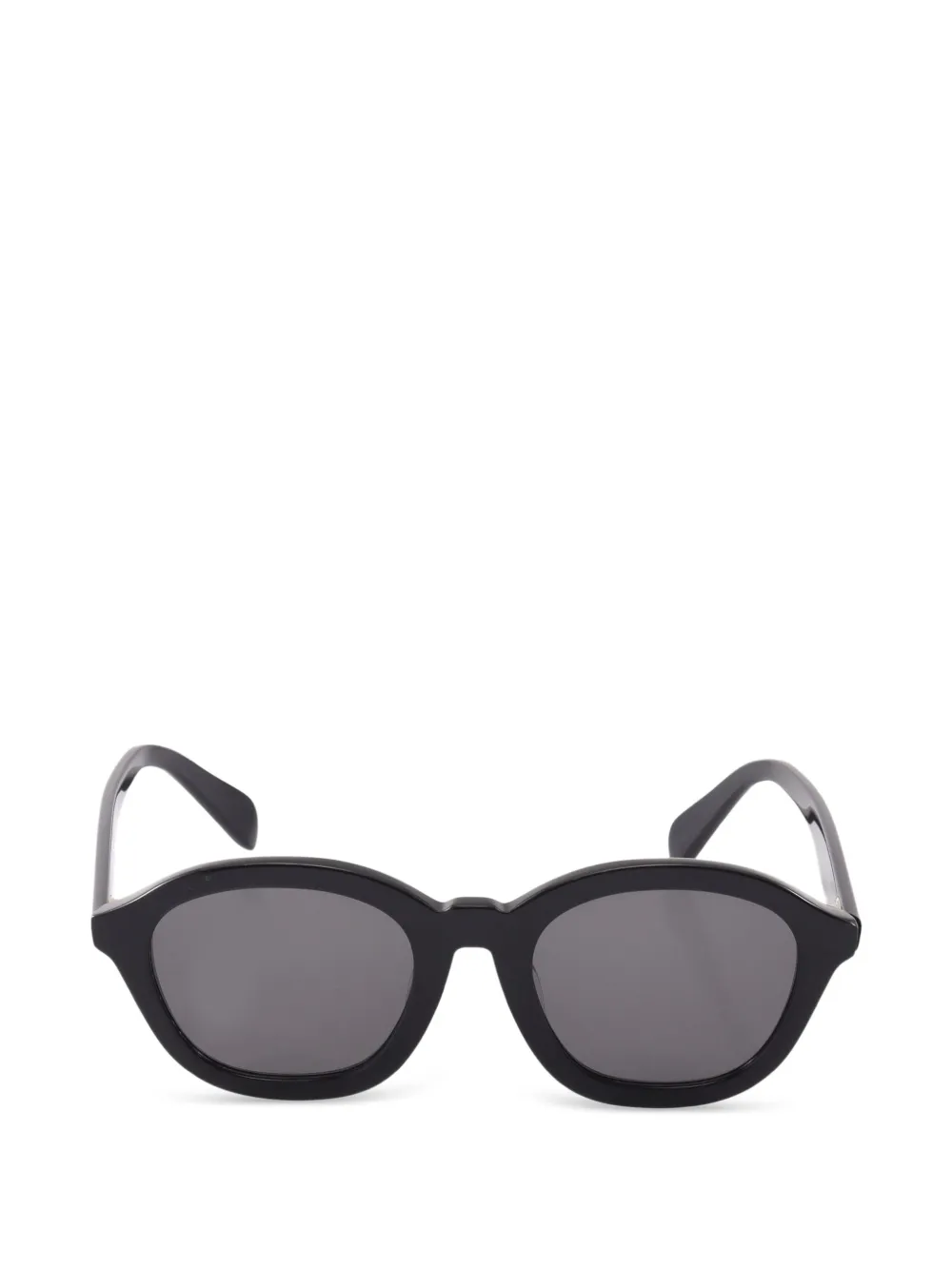 Celine Pre-Owned 2010s geometric-frame sunglasses - Nero
