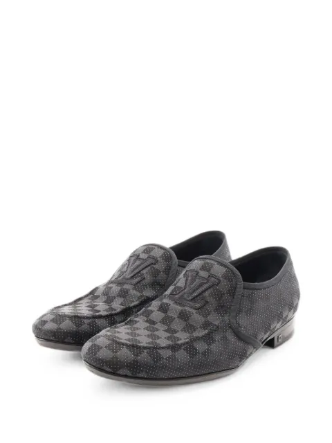 Louis Vuitton Pre-Owned 2012 Damier loafers