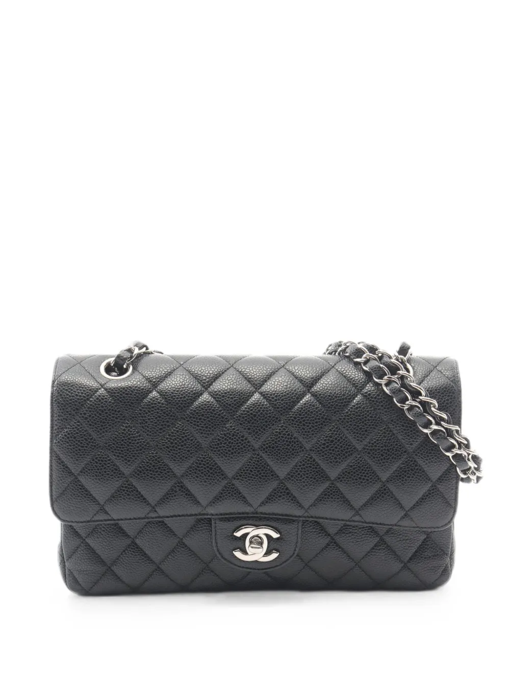 CHANEL Pre-Owned 2015-2016 Double Flap shoulder bag - Schwarz