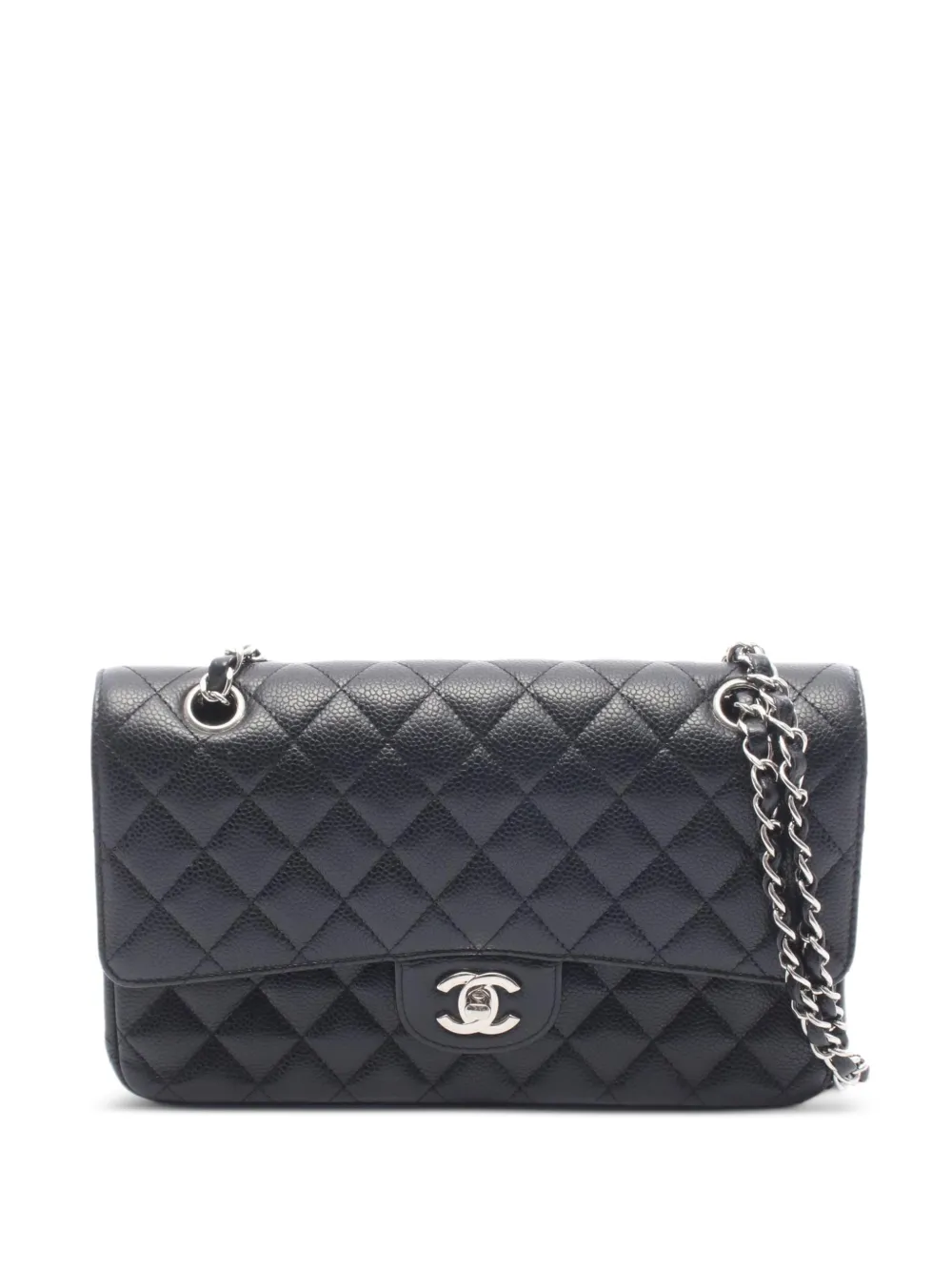 CHANEL Pre-Owned 2019 Matelassé Double Flap shoulder bag - Schwarz
