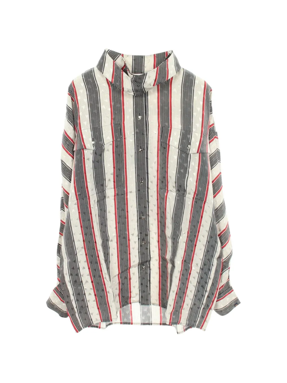 Louis Vuitton Pre-Owned 2010s striped shirt - Weiß
