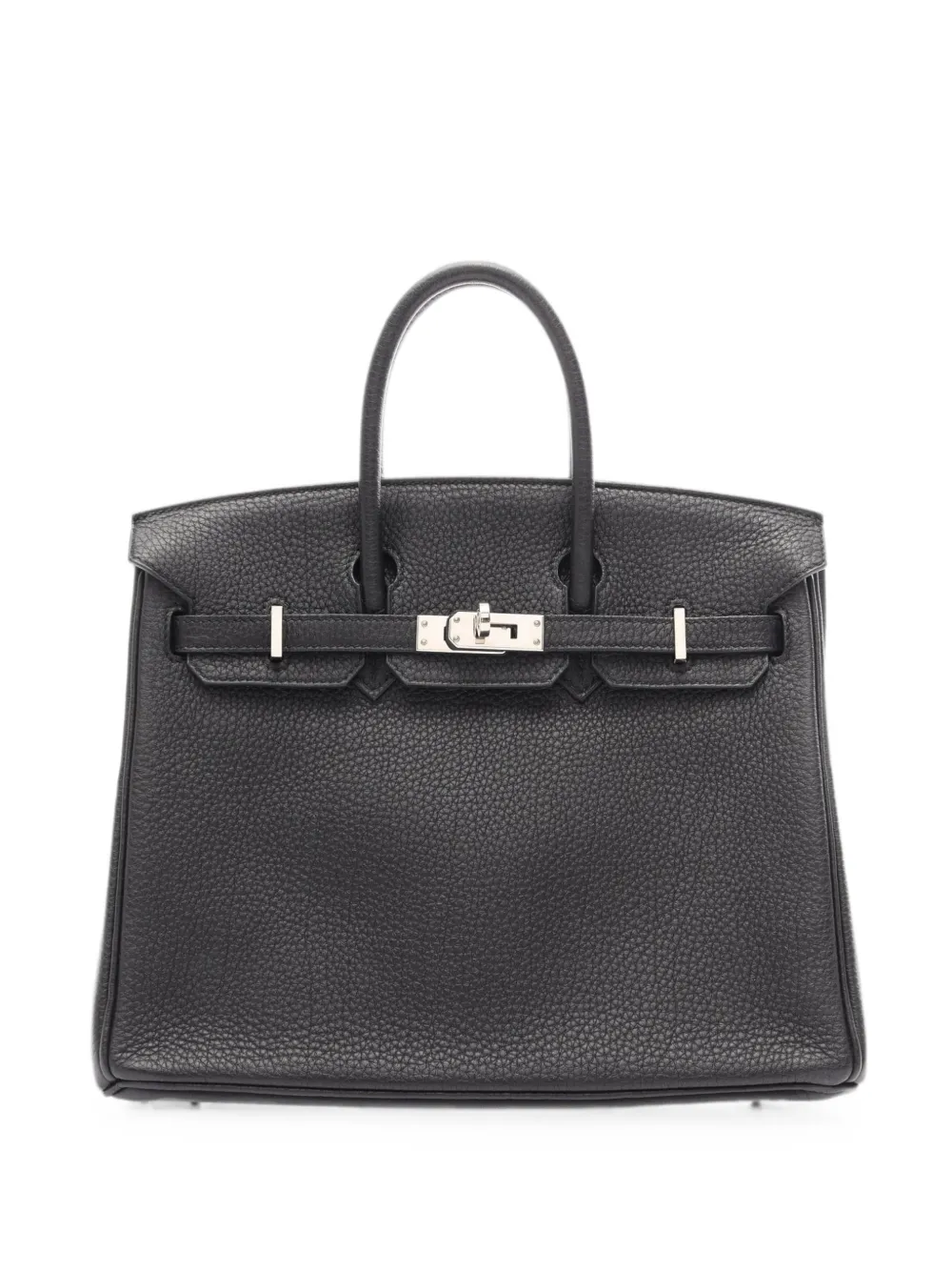 Hermès Pre-Owned 2015 25 Birkin Togo-leather tote bag - Nero