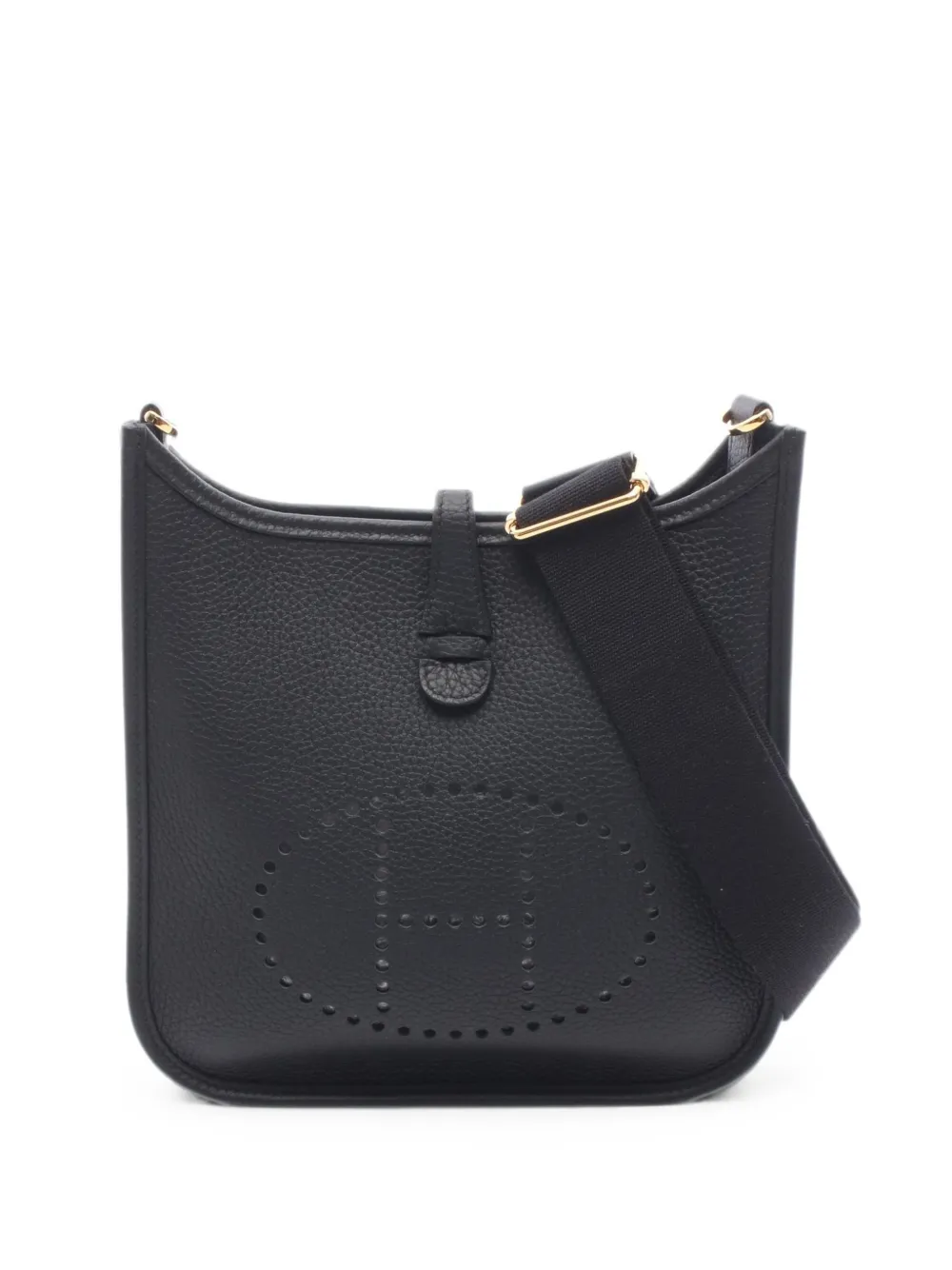 Hermès Pre-Owned 2026 23 Evelyne Clemence shoulder bag - Nero