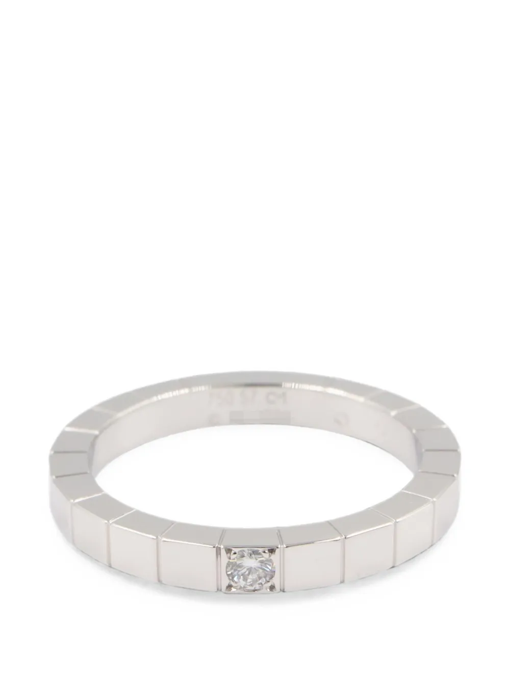 Cartier 2010s Raniere diamond ring - Silber