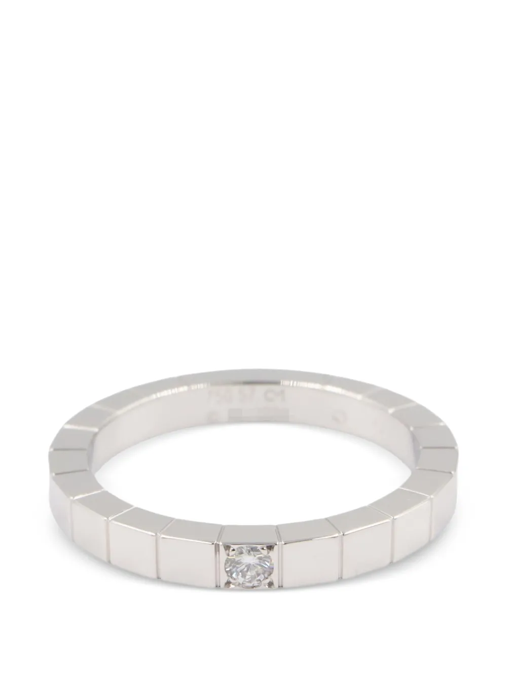 Cartier 2010s Raniere diamond ring - Argento