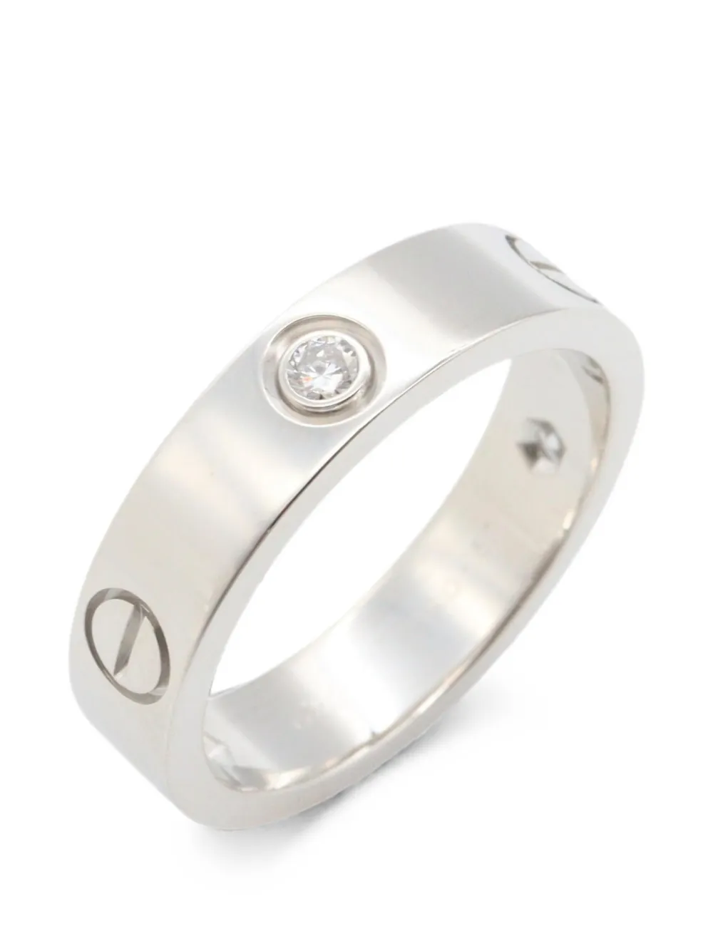 Cartier 2010s Love diamond ring - Argento