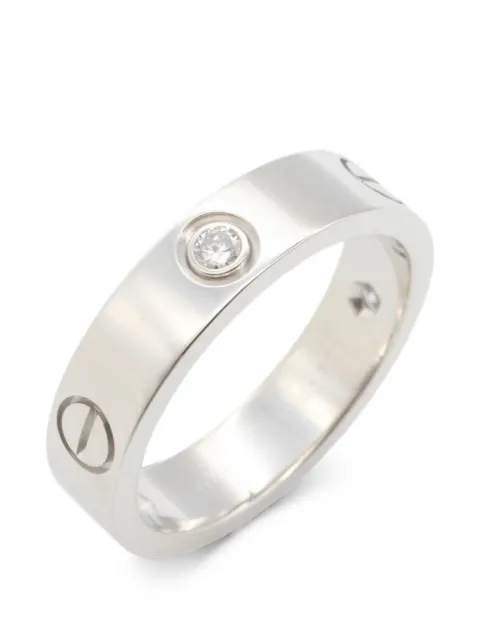 Cartier anillo Love con diamantes 2010