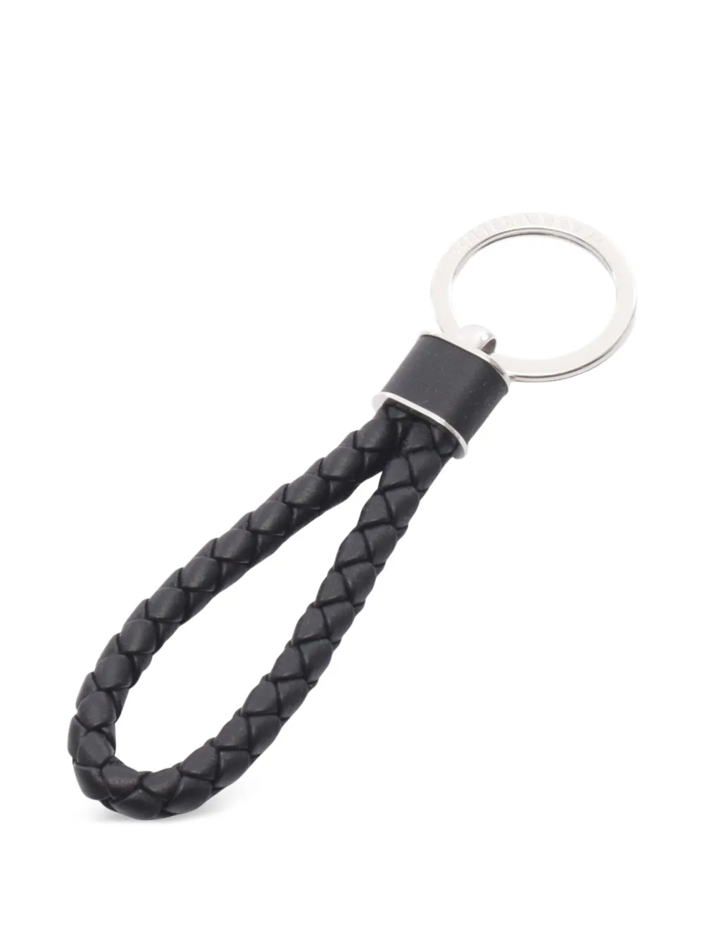 Bottega Veneta Pre-Owned Intrecciato key ring - Nero