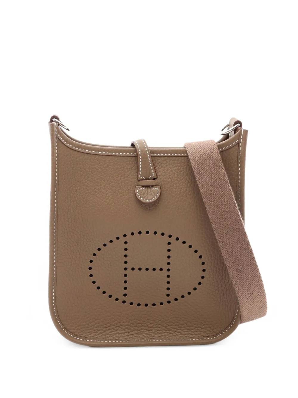 Hermès Pre-Owned 2025 TPM Evelyne Amazon shoulder bag - Toni neutri