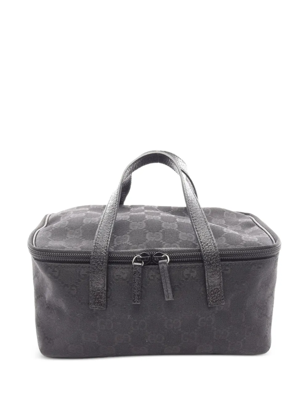 Gucci Pre-Owned 2010s GG-monogram vanity bag - Nero