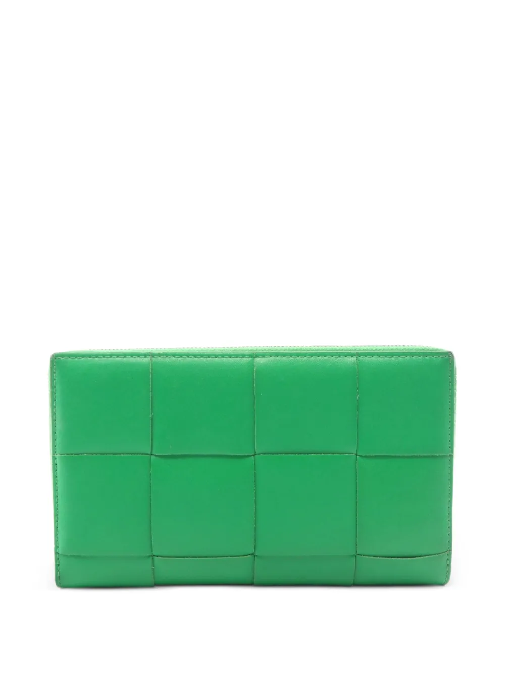 Bottega Veneta Pre-Owned 2000s Maxi Intrecciato wallet - Verde