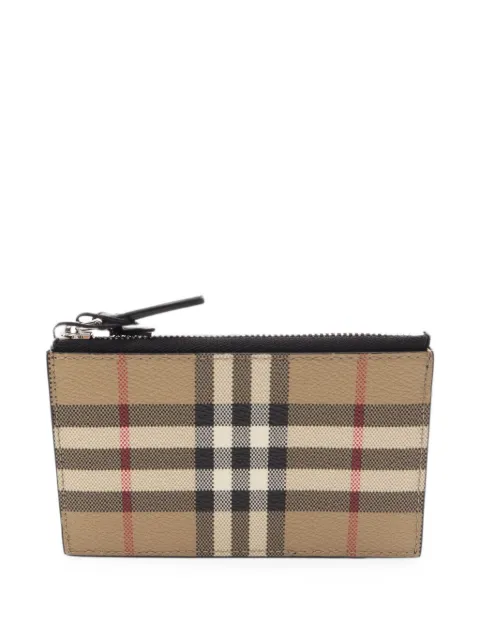 Burberry Pre-Owned 2020's 체크 카드홀더