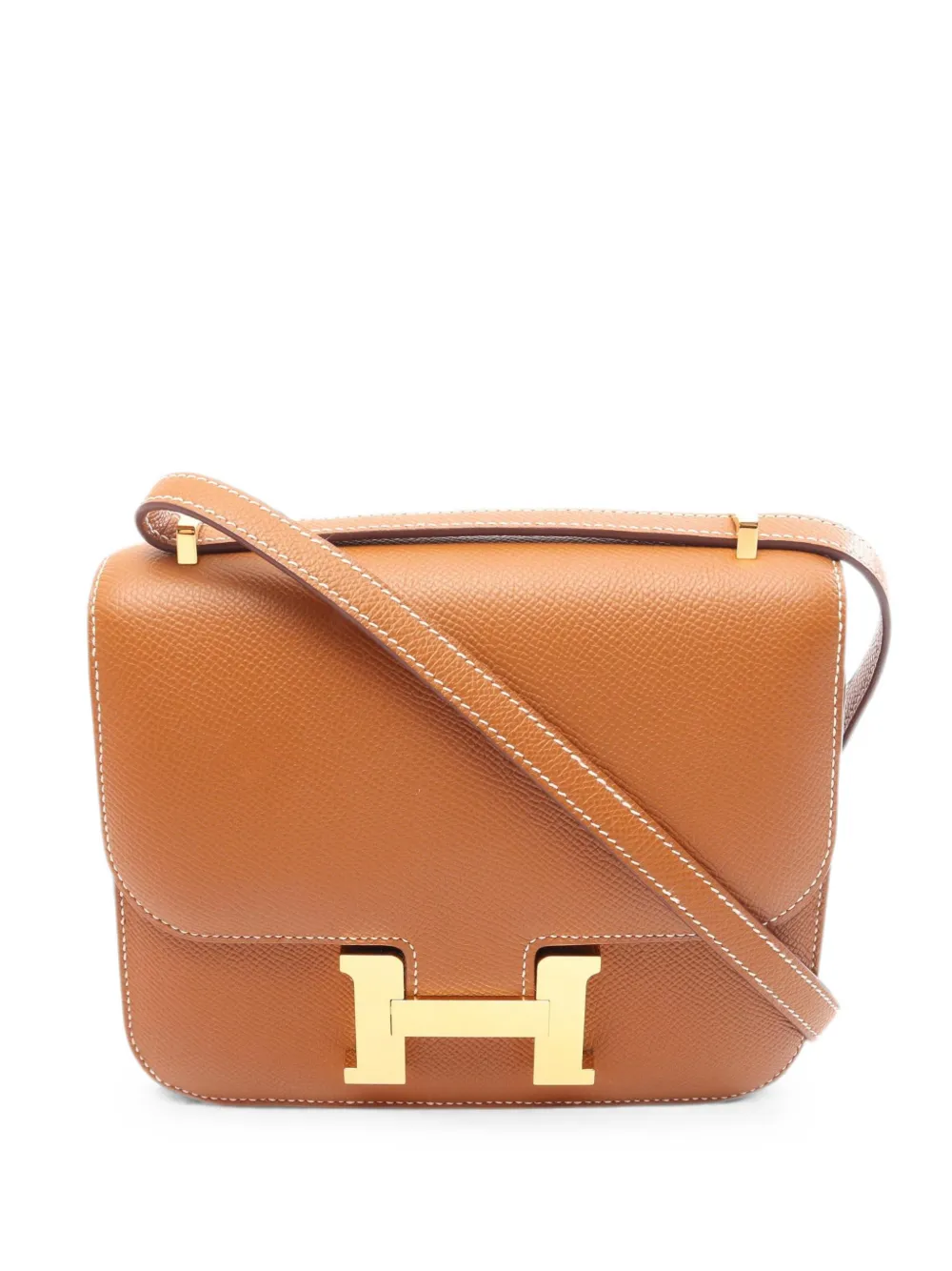 Hermès Pre-Owned 2024 Constance shoulder bag - Braun