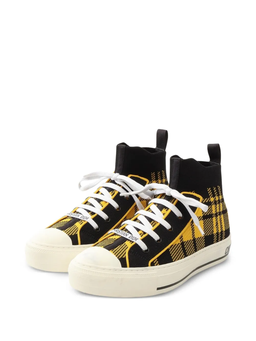 Christian Dior Pre-Owned 2010s Walk'n'Dior high-top sneakers - Schwarz