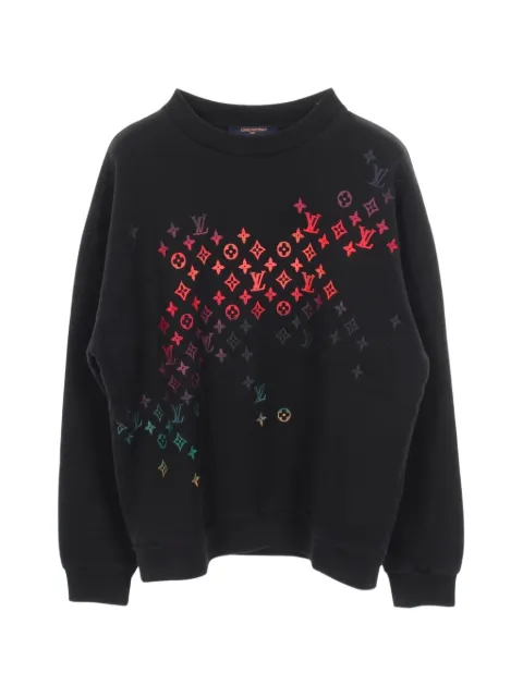 Louis Vuitton Pre-Owned 2010s embroidered sweatshirt