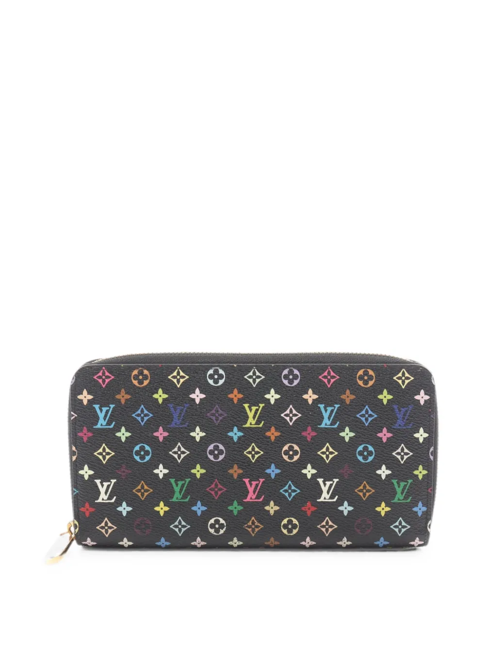 Louis Vuitton Pre-Owned 2012 Monogram Multicolore Zippy wallet - Nero
