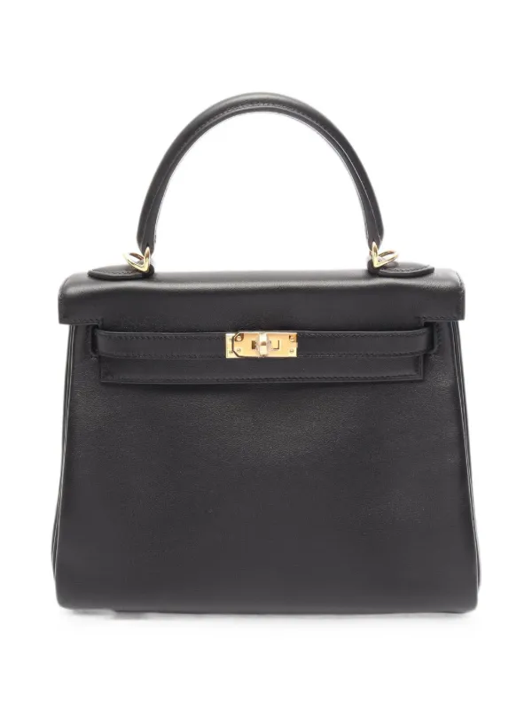Hermès Pre-owned Kelly 25 Tote Bag in Black
