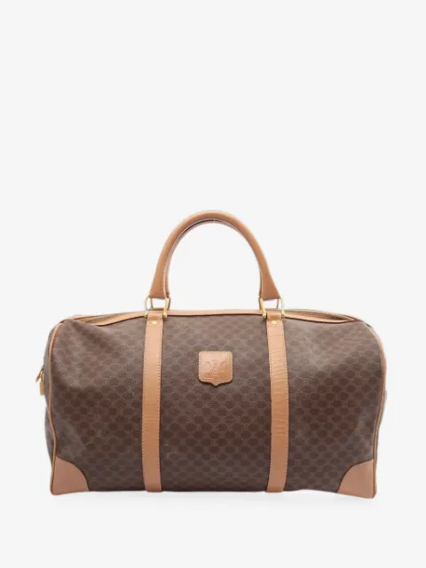 Celine Pre-Owned 2000s macadam pattern holdall bag