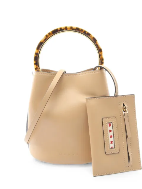 Marni Pre-Owned 2010s Pannier leather tote bag