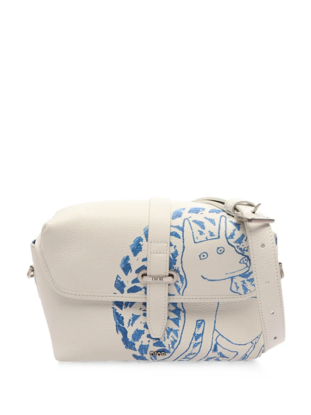 Christian Dior Pre-Owned x Hylton Nel 2010s messenger bag - Bianco
