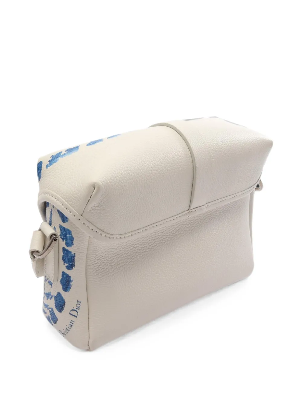 Christian Dior Pre-Owned x Hylton Nel 2010s messengertas Wit