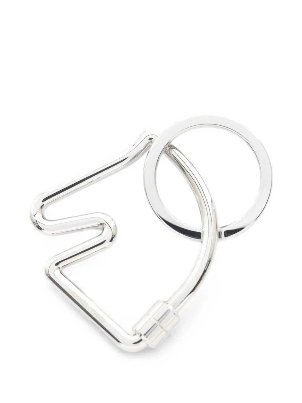 Hermès Pre-Owned 2010s Cheval keyring - Silber