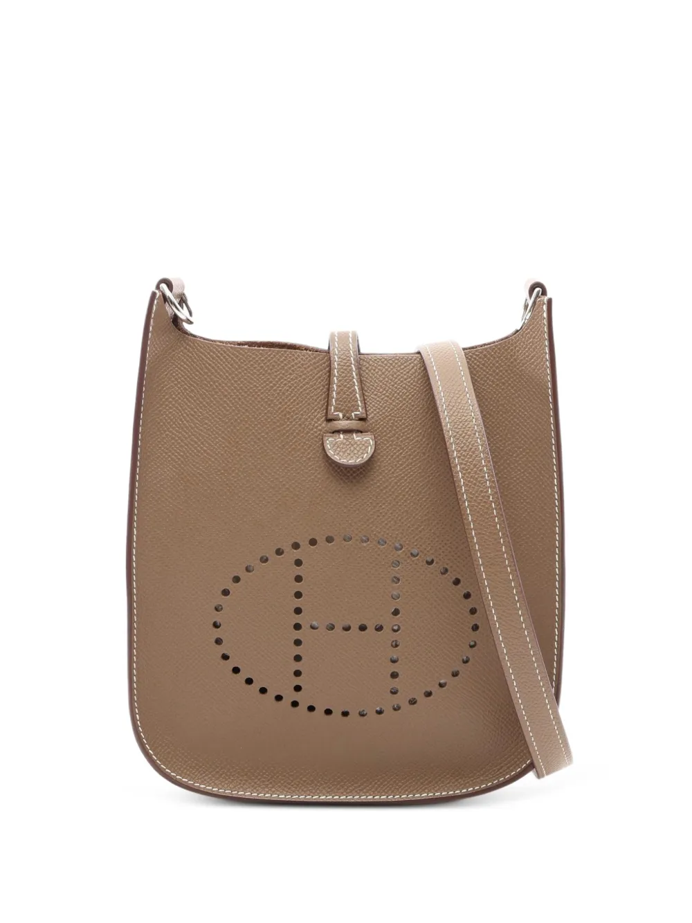 Hermès Pre-Owned Evelyne Sellier 16 mini bag - Marrone